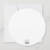 Herzlichen Glückwunsch zu Ihrer Taufkarte Feiertagskarte (Rückseite)