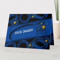 Herzlichen Glückwunsch zu Ihrer Verlobung! (Dunkel