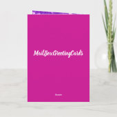 Herzlichen Glückwunsch zu Ihrer Verlobung Karte (Rückseite)