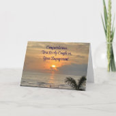 Herzlichen Glückwunsch zu Ihrer Verlobung Karte (Vorderseite)