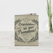 Herzlichen Glückwunsch zu Ihrer Werbeaktion! Dankeskarte (Vorderseite)