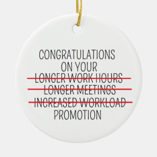 Herzlichen Glückwunsch zu Ihrer Werbeaktion, Ihrem Keramik Ornament