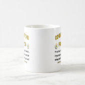 Herzlichen Glückwunsch zu Ihrer Werbeaktion Kaffeetasse (Mittel)