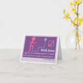 Herzlichen Glückwunsch zu Ihrer Werbeaktion Karte (Gelbe Blume)