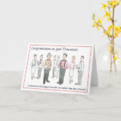 Herzlichen Glückwunsch zu Ihrer Werbeaktion Karte (Gelbe Blume)