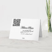 Herzlichen Glückwunsch zu jedem Anlass Karte (Rückseite)