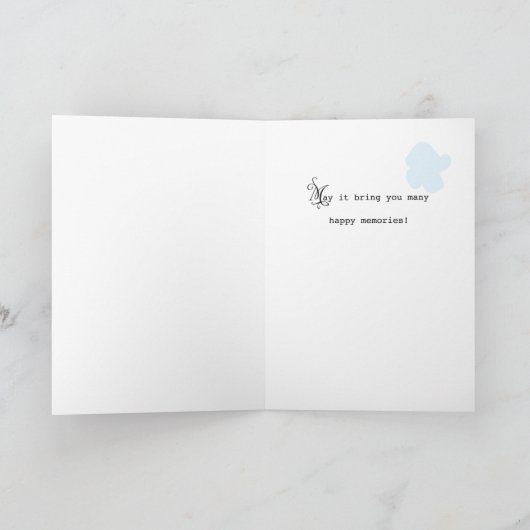 Herzlichen Glückwunsch zu New Zuhause Sweet Simple Karte (Innenseite)