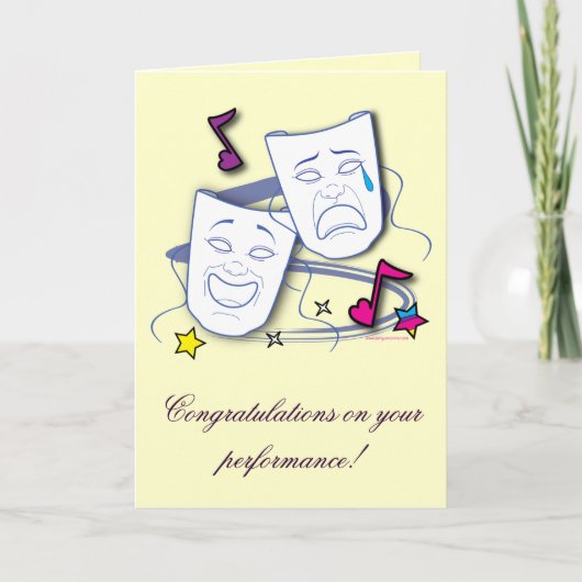 Herzlichen Glückwunsch zu Play Star Performance: Karte (Vorderseite)