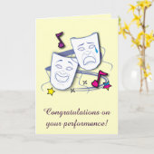 Herzlichen Glückwunsch zu Play Star Performance: Karte (Gelbe Blume)