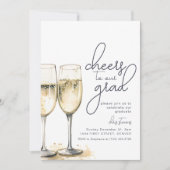 Herzlichen Glückwunsch zu unserer Party Einladung (Vorderseite)