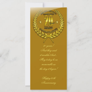 Herzlichen Glückwunsch zum 20. Jubiläum