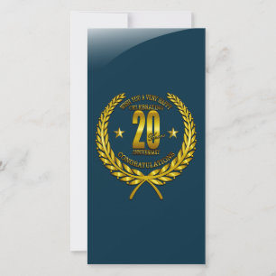 Herzlichen Glückwunsch zum 20. Jubiläum