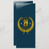 Herzlichen Glückwunsch zum 20. Jubiläum (Vorne/Hinten)