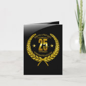 Herzlichen Glückwunsch zum 25. Jahrestag (Vorderseite)