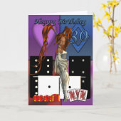 Herzlichen Glückwunsch zum 30. Geburtstag zu einer Karte (Gelbe Blume)