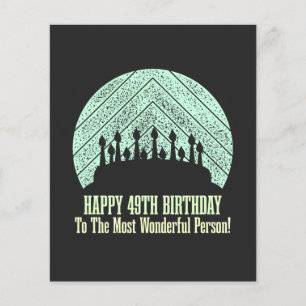 Herzlichen Glückwunsch zum 49. Geburtstag für die Flyer
