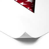 Herzlichen Glückwunsch zum 4. Poster (Ecke)