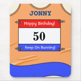 Herzlichen Glückwunsch zum 50. Geburtstag Mouse Ma Mousepad