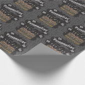 Herzlichen Glückwunsch zum 50. Geburtstag - Über d Geschenkpapier (Ecke)