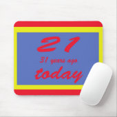 Herzlichen Glückwunsch zum 52. Geburtstag Mousepad (Mit Mouse)