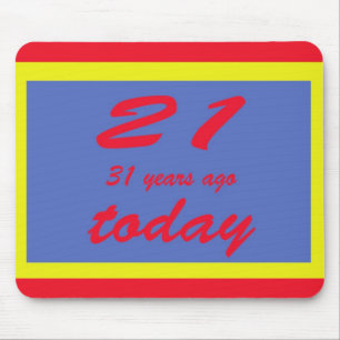 Herzlichen Glückwunsch zum 52. Geburtstag Mousepad