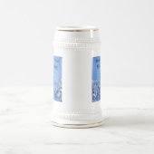 Herzlichen Glückwunsch zum 60. Hochzeitstag Bierglas (Mittel)