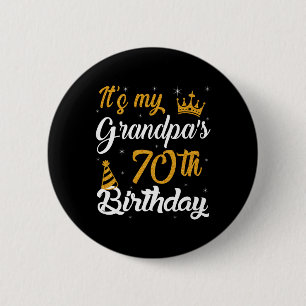 Herzlichen Glückwunsch zum 70. Geburtstag 1955 70 Button