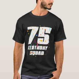 Herzlichen Glückwunsch zum 75. Geburtstag T-Shirt