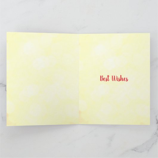 Herzlichen Glückwunsch zum 80. Geburtstag Karte (Innenseite)