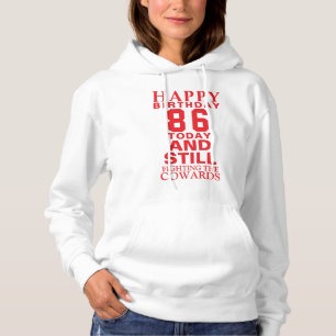 Herzlichen Glückwunsch zum 86. Geburtstag Hoodie
