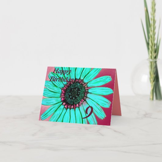 Herzlichen Glückwunsch zum 9. Geburtstag Karte (Vorderseite)