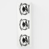 Herzlichen Glückwunsch zum Abschluss 4x12 Vinyl Ba Banner (Vertikal)