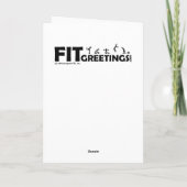 Herzlichen Glückwunsch zum Abschluss eines Triathl Karte (Rückseite)