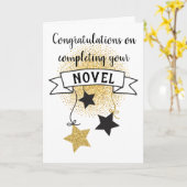 Herzlichen Glückwunsch zum Abschluss Ihrer Novel C Karte (Gelbe Blume)