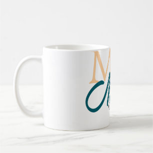 Herzlichen Glückwunsch zum Abschluss Monogramm ora Kaffeetasse