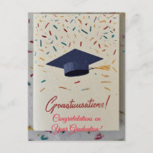 Herzlichen Glückwunsch zum Abschluss!