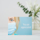 Herzlichen Glückwunsch zum Arzt Feiertagspostkarte (Stehend Vorderseite)