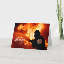 Herzlichen Glückwunsch zum Brandschutz Karte