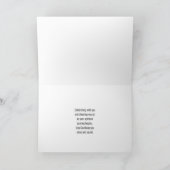 Herzlichen Glückwunsch zum "Christening with Blue Karte (Innenseite)