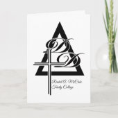 Herzlichen Glückwunsch zum Doktor der Göttlichkeit Karte (Vorderseite)