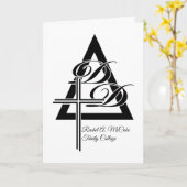 Herzlichen Glückwunsch zum Doktor der Göttlichkeit Karte (Gelbe Blume)