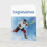 Herzlichen Glückwunsch zum Eishockey Sport