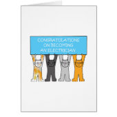 Herzlichen Glückwunsch zum Elektro-Werden (Vorne)