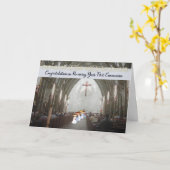 Herzlichen Glückwunsch zum Erhalt der ersten Mitte Karte (Gelbe Blume)