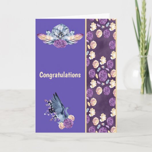 Herzlichen Glückwunsch zum ersten Ballet Tance Ass Karte (Vorderseite)