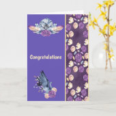 Herzlichen Glückwunsch zum ersten Ballet Tance Ass Karte (Gelbe Blume)