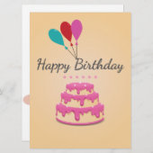 Herzlichen Glückwunsch zum Geburtstag (Vorne/Hinten)