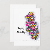 Herzlichen Glückwunsch zum Geburtstag (Vorne/Hinten)