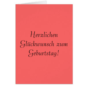 Herzlichen Glückwunsch zum Geburtstag!