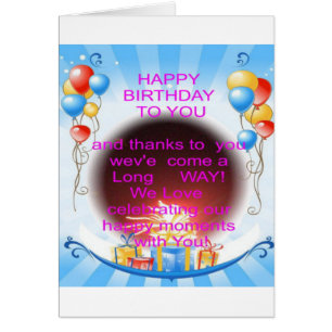 Herzlichen Glückwunsch zum Geburtstag